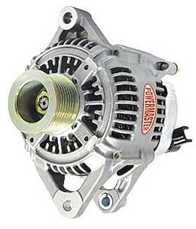 433118 Powermaster Upgrade Alternator Natural Finish 170 Amp 130mm D
