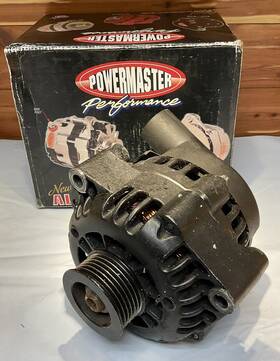 582378 Powermaster 220 High-amp Alternator Xs Volt For Ls/lt
