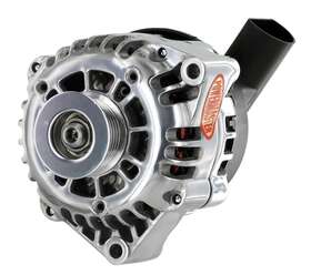 165serpentin Powermaster 68242 Gm Cs130d 5.31 Rear Post Alternator Polished 165 Amp Serpentin