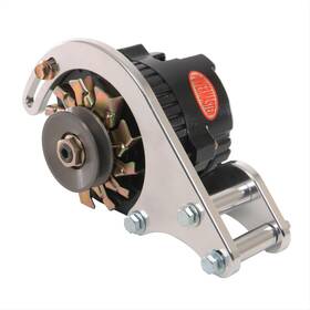 8-8968 Powermaster Low Mount Xs Alternator Kit Small Block Chevy 55 Amp