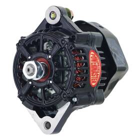 8164 Powermaster Denso Style Race Alternator 75a Black Xs Volt