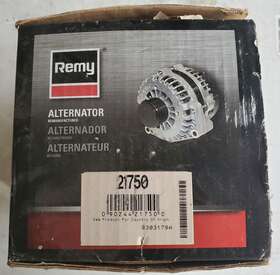 21750 Remy Remanufactured Alternator - No Core Needed
