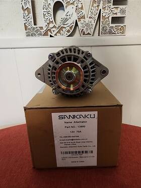 Tho227926 Sankaku New Alternator For Buick Enclave 08-16 Chevrolet Traverse 09-16 Gmc Acadia 07-16