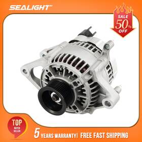 3341966 Sealight Alternator Fits Dodge Ram 1500 1995-1996 5.2l 5.9l V8 90a 7 Groove 65mm Pulley