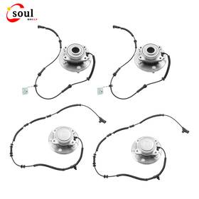 Ssf207230 Soulshelf Fwd For Chrysler Town And Country 3.6l 2008-2011 4x Front Rear Wheel Hub Bearings