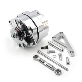 Pce360.1101 Speedmaster High Output 3-wire Alternator And Bracket Kit Small Block