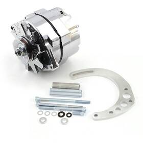 Pce360.1112 Speedmaster High Output 1-wire Alternator And Bracket Kit Small Block
