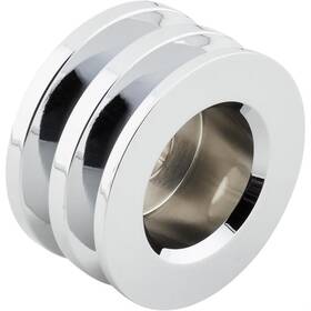 91015437 Speedway Motors Chrome Dual Groove Alternator Pulley