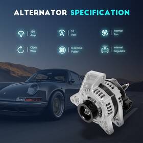 Sp11874901p Speedy Alternator For Lucerne 2006-2011 Dts High Output 11178 1042104370