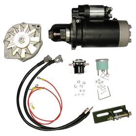 Ty1617 Stevens Lake Parts Ty1447 24 To 12 Volt Alternator And Starter Kit Fits John Deere Tractor 4020
