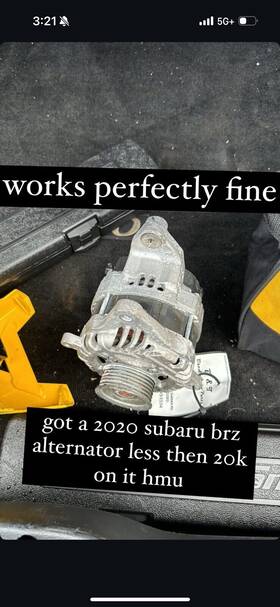 23700aa990 Subaru 2017-2020 Brz Alternator Oem Hn128