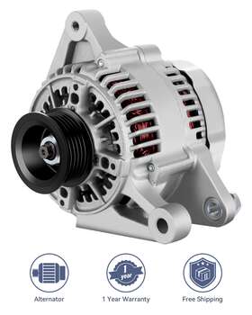 102211-1920 T-rank Autoparts T118520k New 80amp Alternator 12v Fit For 2003-2008 Toyota Corolla 1.8l