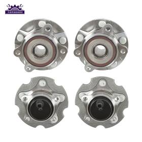 Tpg27675 Topgears56 4pc Front Rear Wheel Hub Bearings Fwd For Toyota Rav4 06-12 Scion Tc 11-16 New