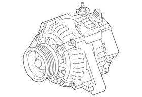 27060-20280-84 Toyota Genuine Alternator