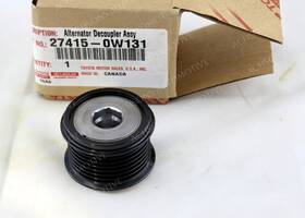 27415-0w131 Toyota Camry Sienna 4runner Rav4 Is300 Es350 Alternator Pulley Oem 27415-0w131 Toyota Camry Sienna 4runner Rav4 Is300 Es350 Alternator Pulley Oem