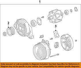 27060f0060 Toyota Oem 19-25 Es250 Electrical Alternator-alternator