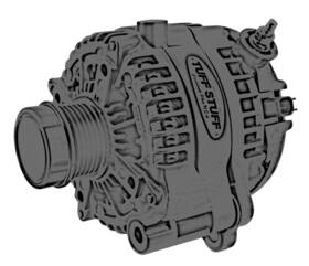 7517c Tuff-stuff - 240amp Alternator 18- Compatible With/replacement For Jeep