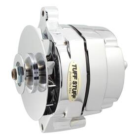 7068rdp Tuff Stuff Performance Fits Ford Alternator 100 Amp 1 Wire Polished