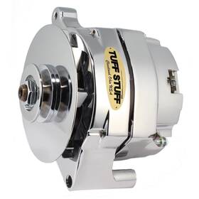 7078ncp Tuff Stuff Performance Fits Ford Alternator 100 Amp Polished Aluminum