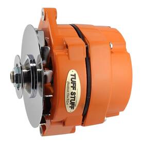 7127nforange Tuff Stuff Performance Gm Alternator 100 Amp 1 Wire Orange
