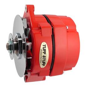 Tuff Stuff Performance 7127nfred Gm Alternator 100 Amp 1 Wire Red