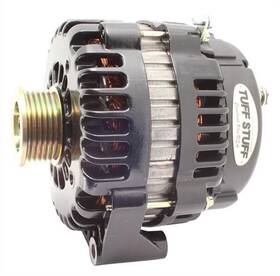 Ad244 Tuff Stuff Performance 8237b Replacement Alternator 200 Amps Black Powdercoated 12v Gm Case