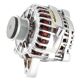 8438d Tuff Stuff Performance 2005-07 Fits Ford 4.6l Alternator 225 Amp Chrome