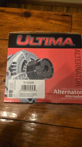 R110320b Ultima Alternator For Toyota Tundra 5.7 150 Amp With Tow Package