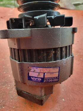 7473n Vans Alternator Fits Massey Ferguson Combine Holland Windrower Mower 7473