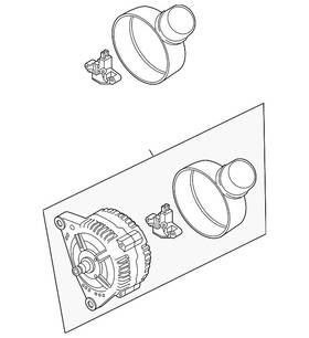 074-903-018-ax Volkswagen Genuine Alternator