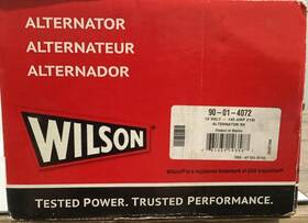 90-01-4072 Wilson Hd 145 Amp 21 Si Series Alternator