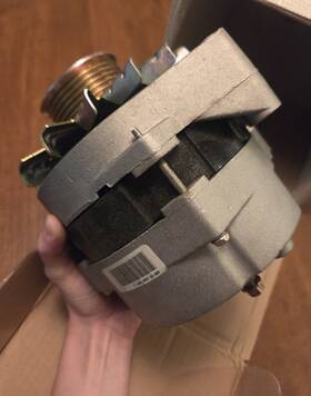 90-01-4389 Wilson Remanufactured Alternator In-box 12 Volt 124 Amp 90014389