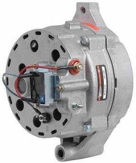 90-02-5129 Wilson Hd Rotating Elect Blue Back Series Alternator 12v 90 Amp