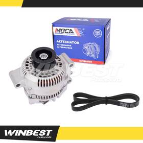 Wban59sp58 Winbest Autoparts New Alternator With Serpentine Belt For 1998-2001 Mazda B2500 2.5l