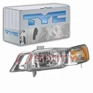Tyc Left Headlight Assembly For 1999-2004 Honda Odyssey Electrical Lighting Sk. Fixed Price $84.47.