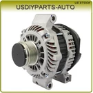 Alternator Fit For Mazda 2012-2013/2010-2010 L4 2.3L W/turbo 110A 11169 SC6. Fixed Price $130.80.