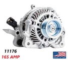 165 Amp 11176 Alternator Honda Civic 1.8L 06-11 High Output Performance Hd New. Fixed Price $208.99.