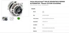 Value Advantage Reman Alternator Nissan (2310M-EZ40ARW). Fixed Price $224.98.