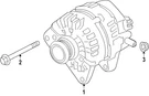 Genuine Nissan Alternator 23100-6SX0A. Fixed Price $580.27.