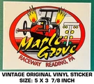 Maple Grove Raceway Reading Pa-vintage Original Vinyl Decal Sticker-drag Racing. Fixed Price $9.50.