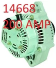 200 High Amp 14668 Alternator Toyota Truck Runner L4 2.4L 2366CC 1985-1991. Fixed Price $299.00.