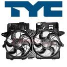 Tyc Dual Radiator & Condenser Fan Assembly For 2005 Mercury Mariner 3.0L V6. Fixed Price $194.04.