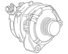 Genuine Gm Alternator 13561042. Fixed Price $237.30.