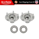 Pair Front Wheel Hub Bearing Kits Fit For Honda Civic Dx/ex/gx/lx 2012-2015. Fixed Price $43.77.