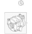 Genuine Ford Motorcraft Alternator GL-8936. Fixed Price $629.89.