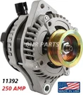 250 Amp 11392 Alternator New Honda Accord Crosstour High Output Performance Hd. Fixed Price $219.98.