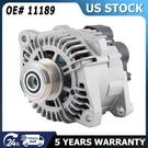Alternator 11189 2006-2010 Hyundai Sonata 2010-2013 Kia Forte 2.4L 110AMP Cw. Fixed Price $91.99.