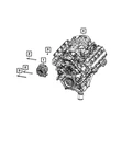 Genuine Mopar Engine Generator 68412560AB. Fixed Price $291.70.