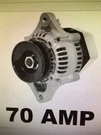 Generator New 70 High Amp Mini Alternator Street Rod Race 1-WIRE. Fixed Price $195.00.