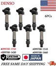 Genuine Denso Ignition Coils 2007-15 Saturn Pontiac Cadillac Gmc V6 #099700-1550. Fixed Price $128.00.